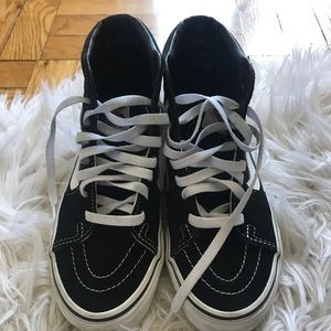 Vans sk8 hi top skate shoes